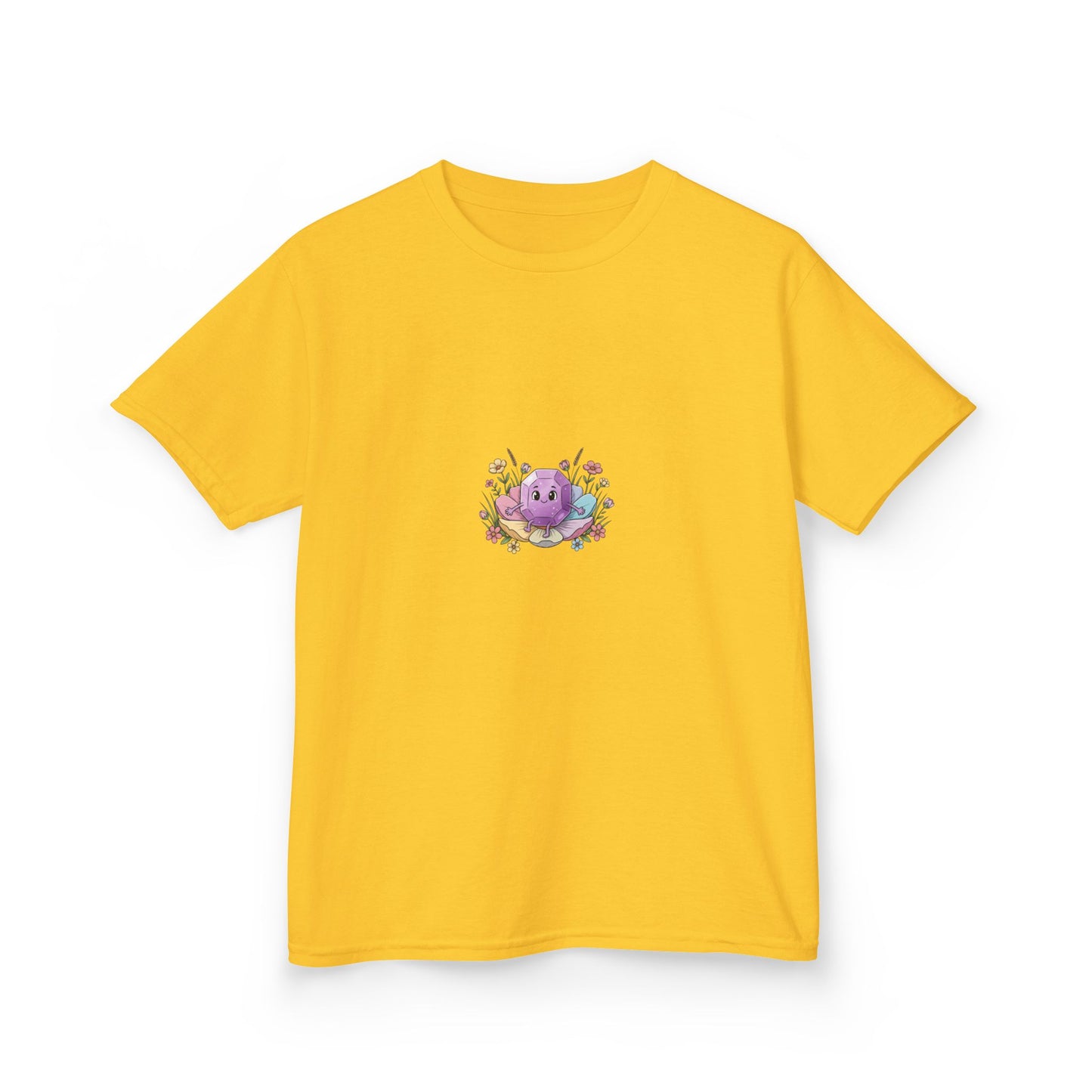 February Amethyst Kids Heavy Tee — Sincerity, Faith, Loyalty