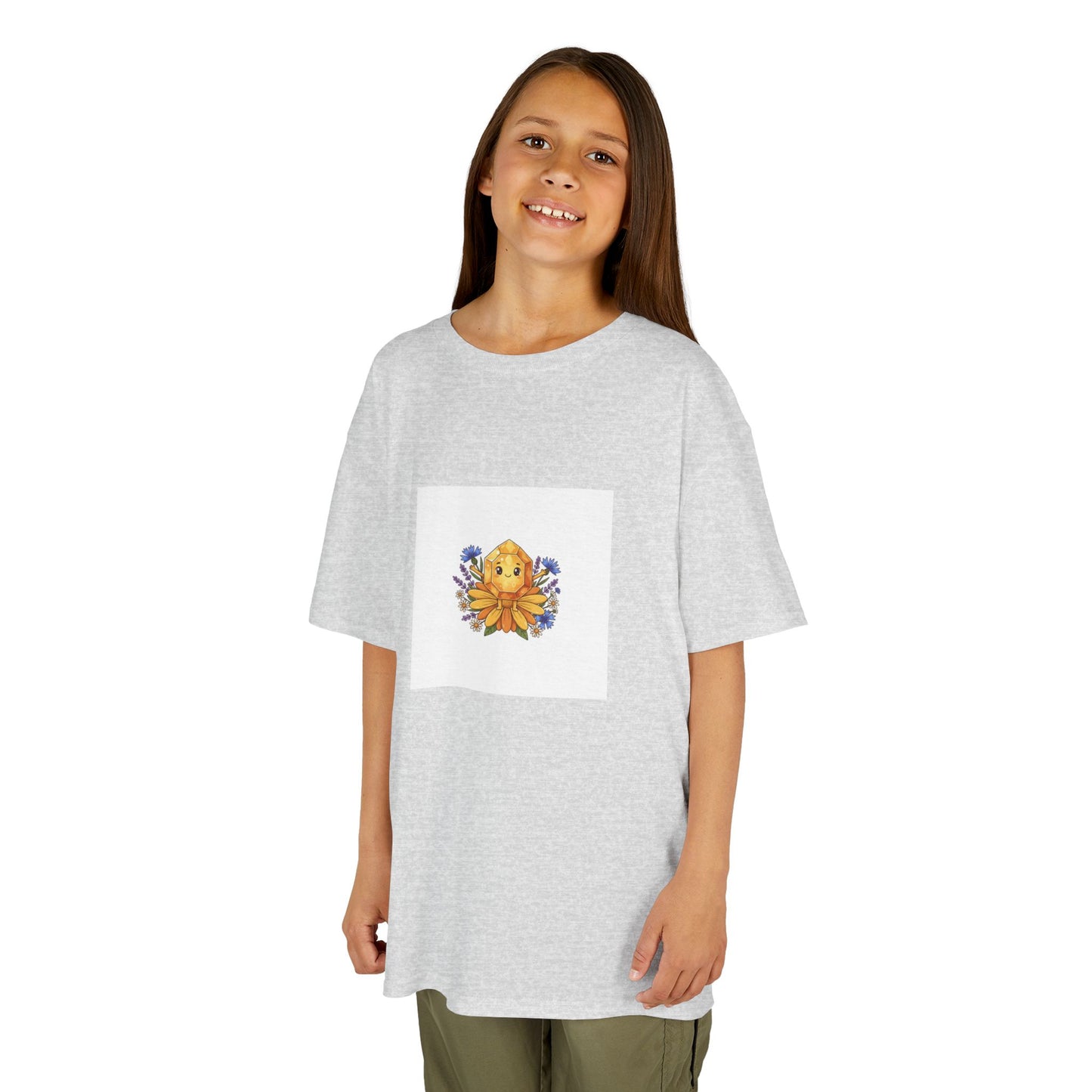 November Citrine Kids Heavy Tee - Serenity, Truth, Strength