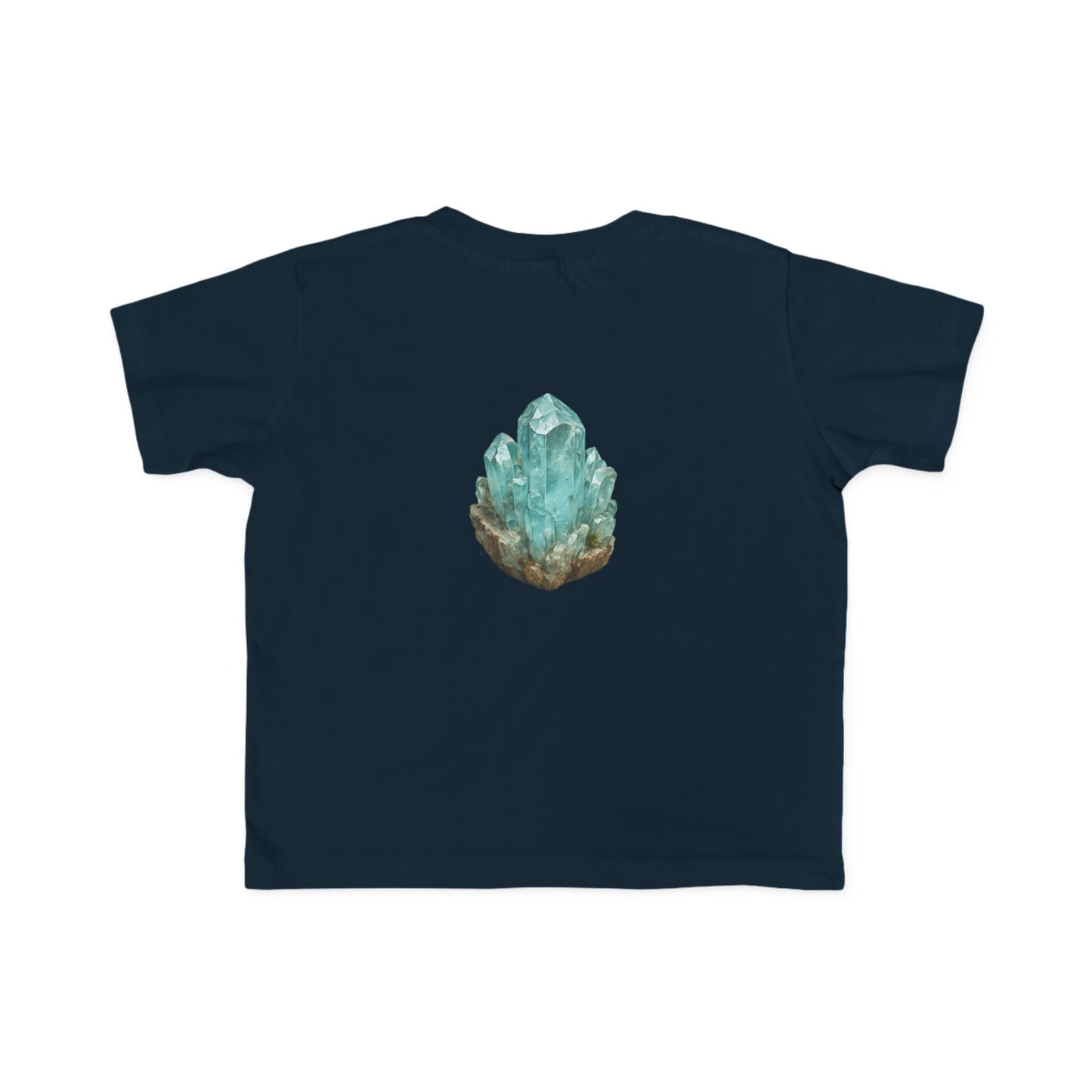 March Aquamarine Toddler Tee — Sincerity, Faith, Loyalty