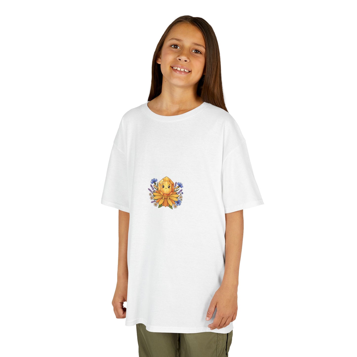 November Citrine Kids Heavy Tee - Serenity, Truth, Strength