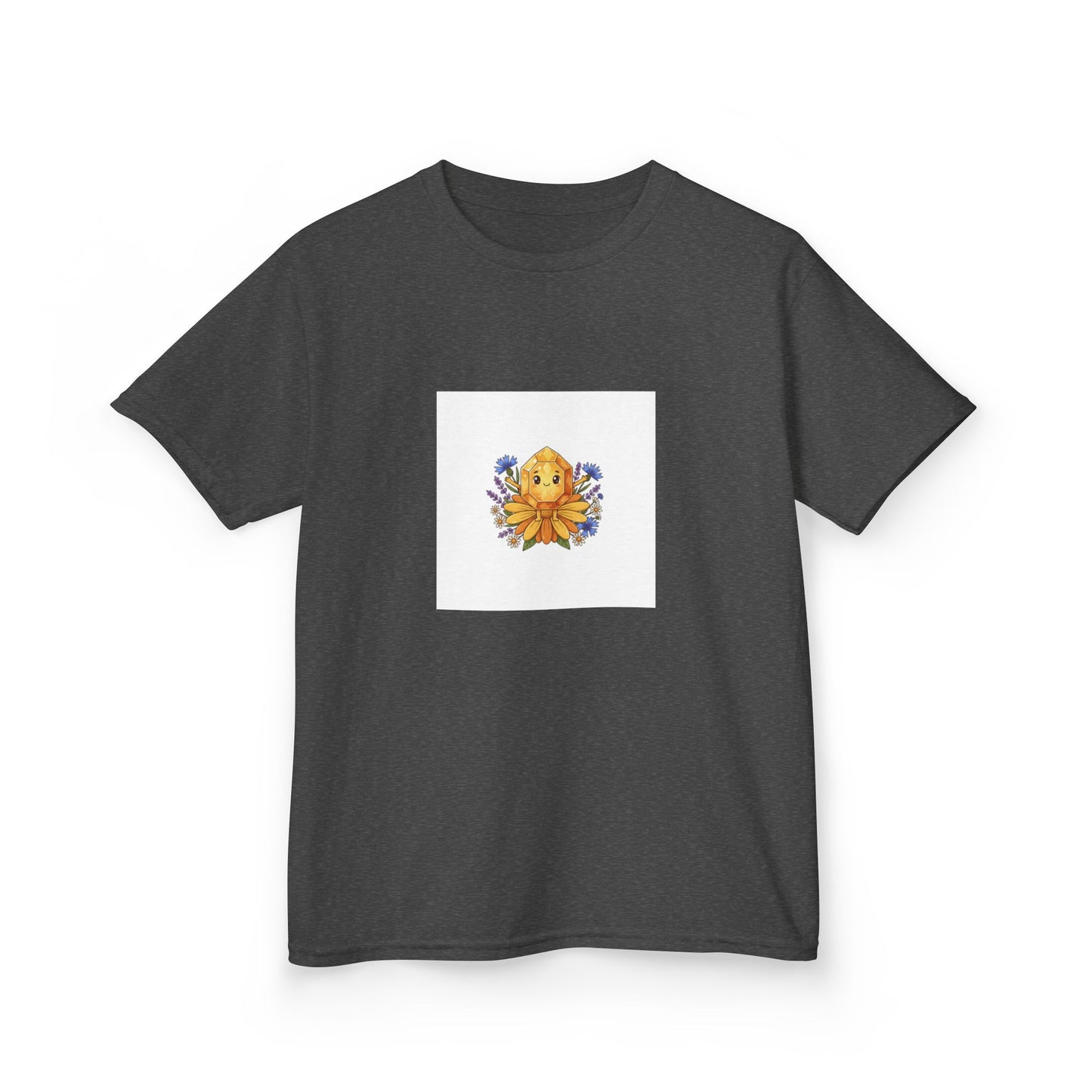 November Citrine Kids Heavy Tee - Serenity, Truth, Strength