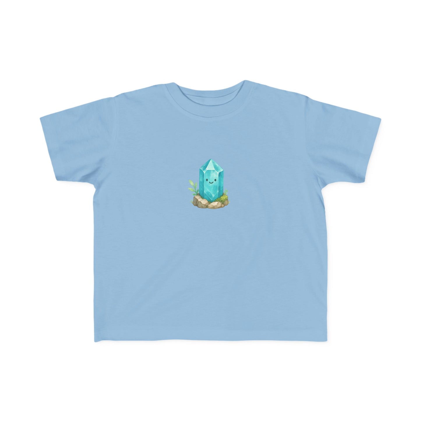 March Aquamarine Toddler Tee — Sincerity, Faith, Loyalty