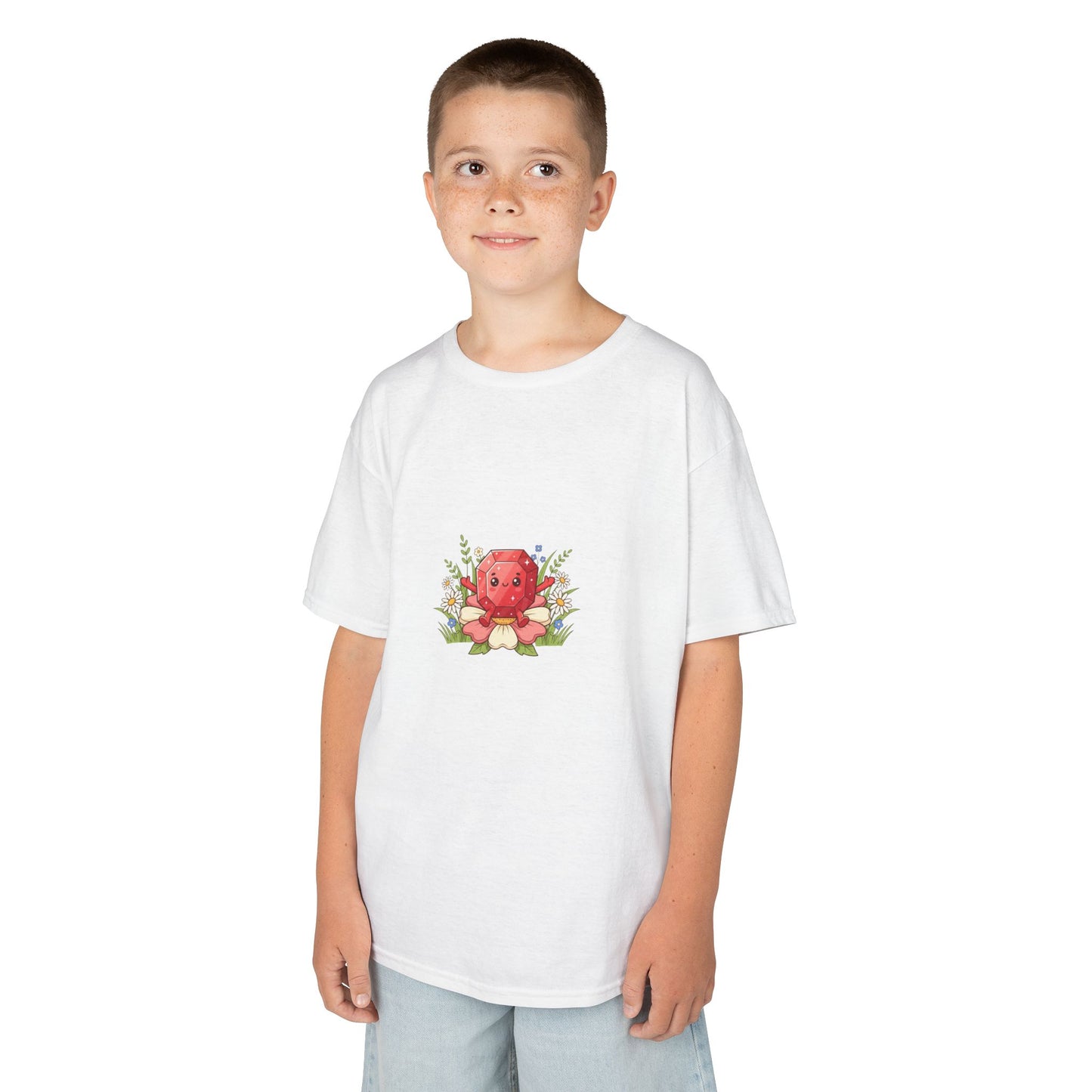 July Ruby Kids Heavy Tee - Happiness, Love, Courage