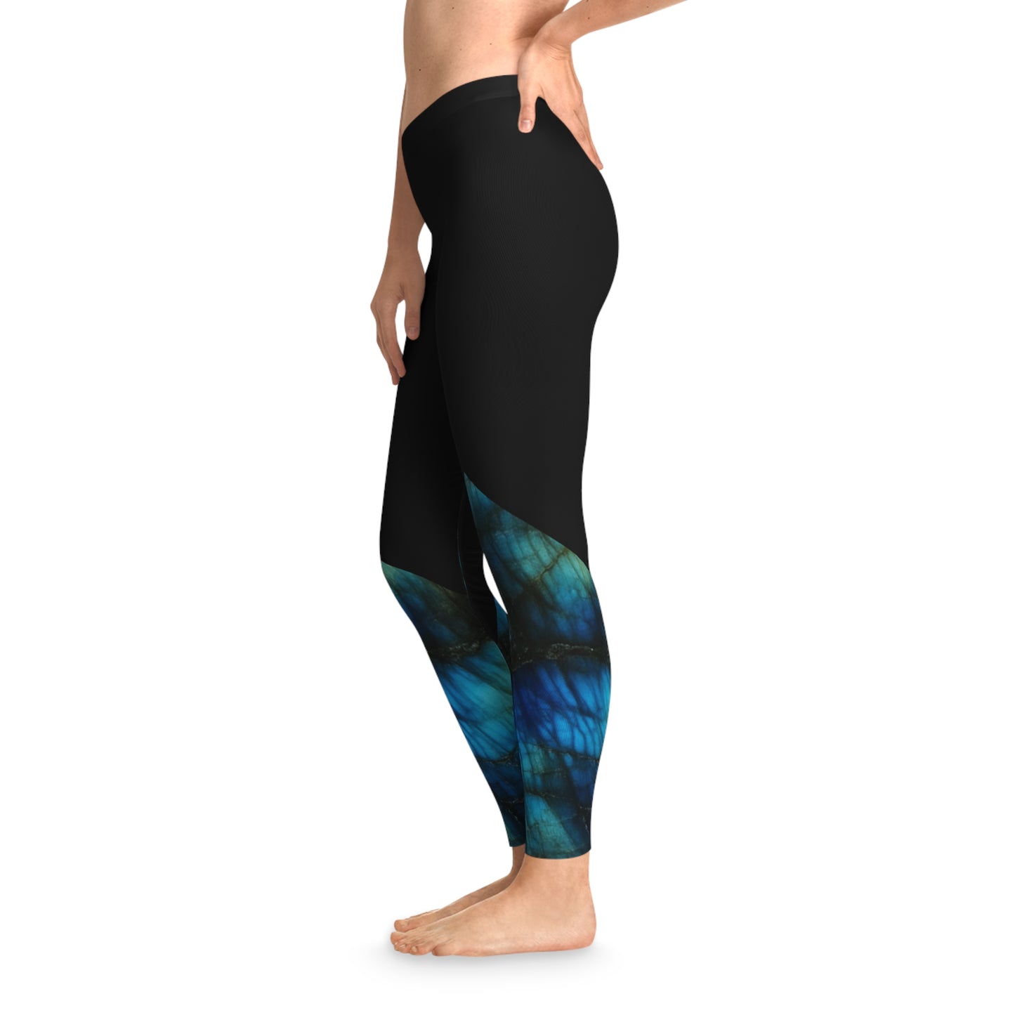 Labradorite Soft Stretchy Leggings - Comfort, Creativity