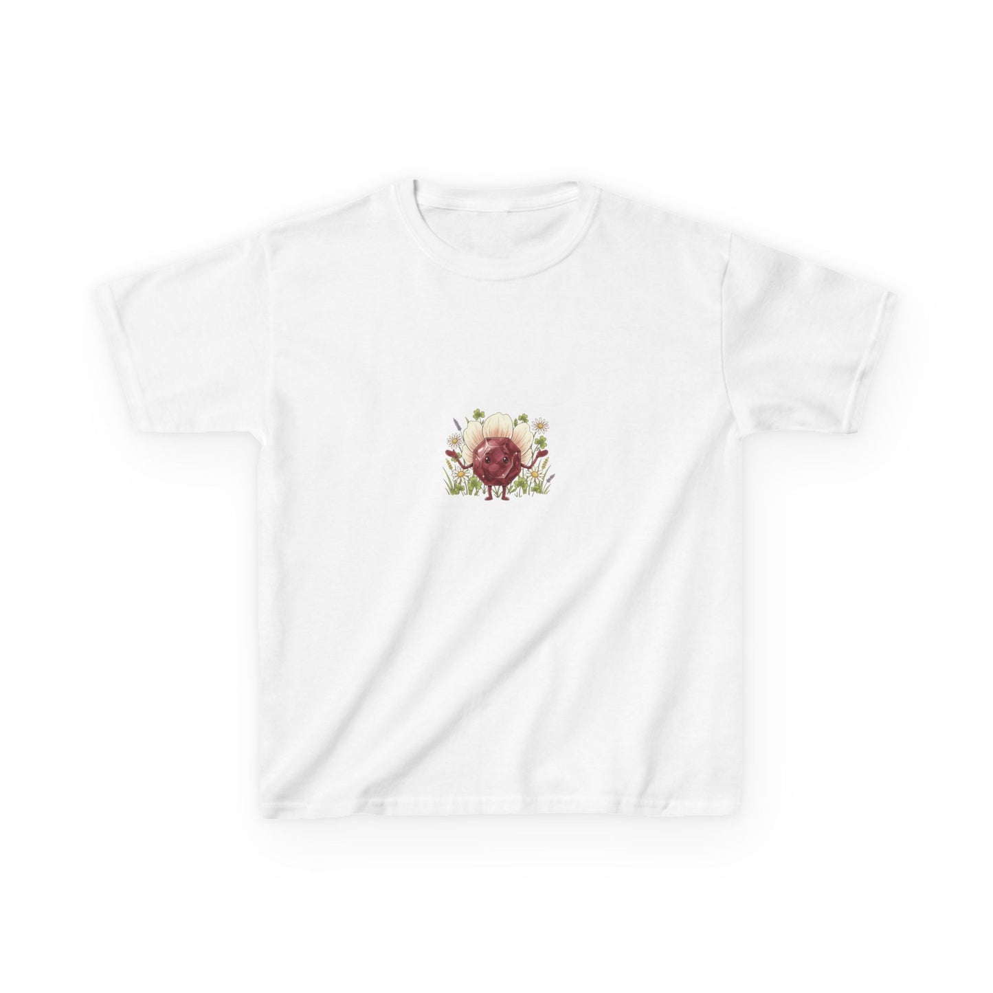 January Garnet Kids Heavy Tee - Sincerity, Faith, Loyalty