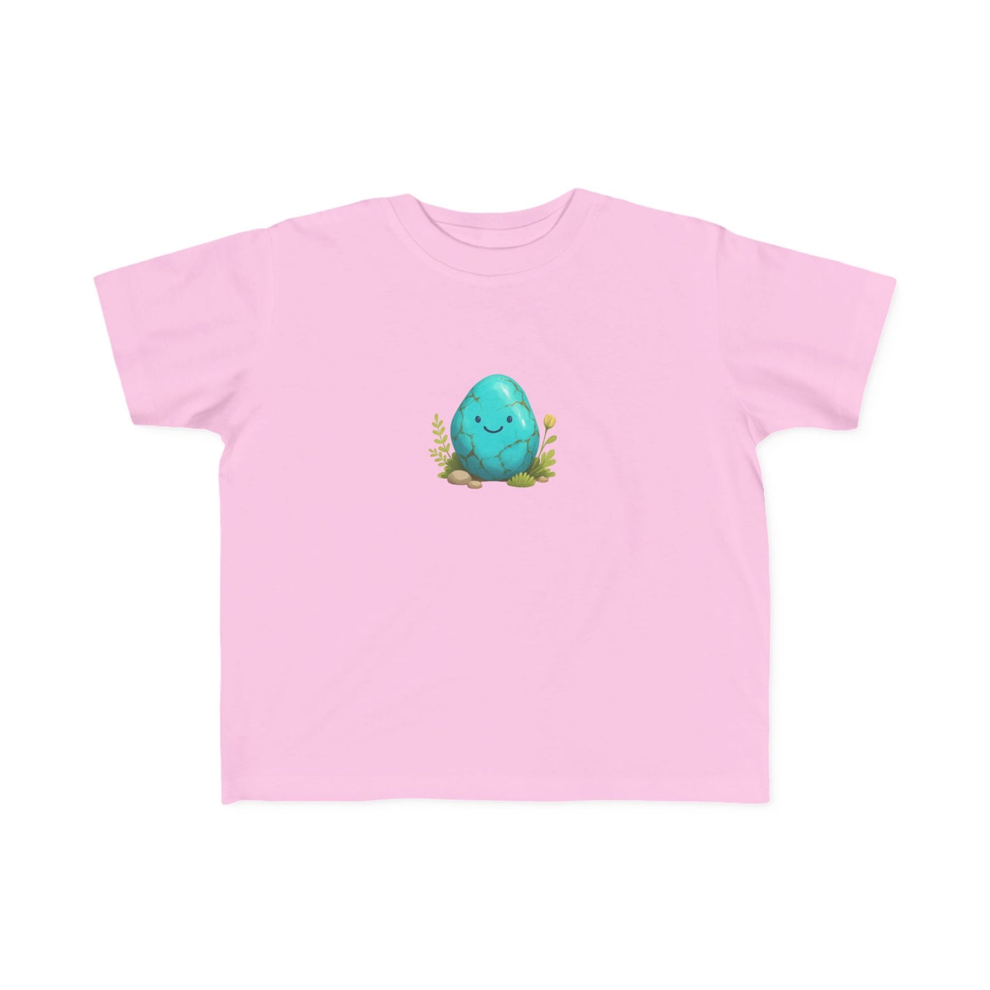 December Turquoise Toddler Tee - Peace, Protection, Luck