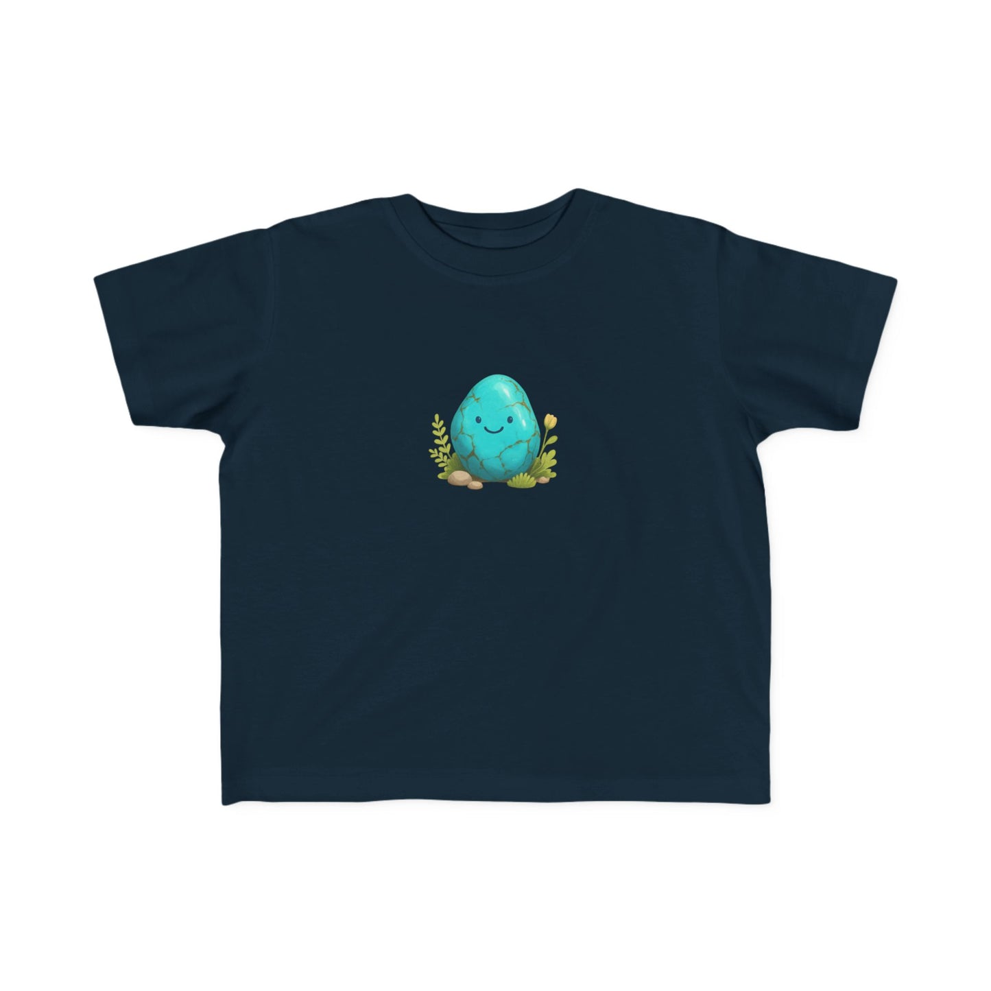 December Turquoise Toddler Tee - Peace, Protection, Luck