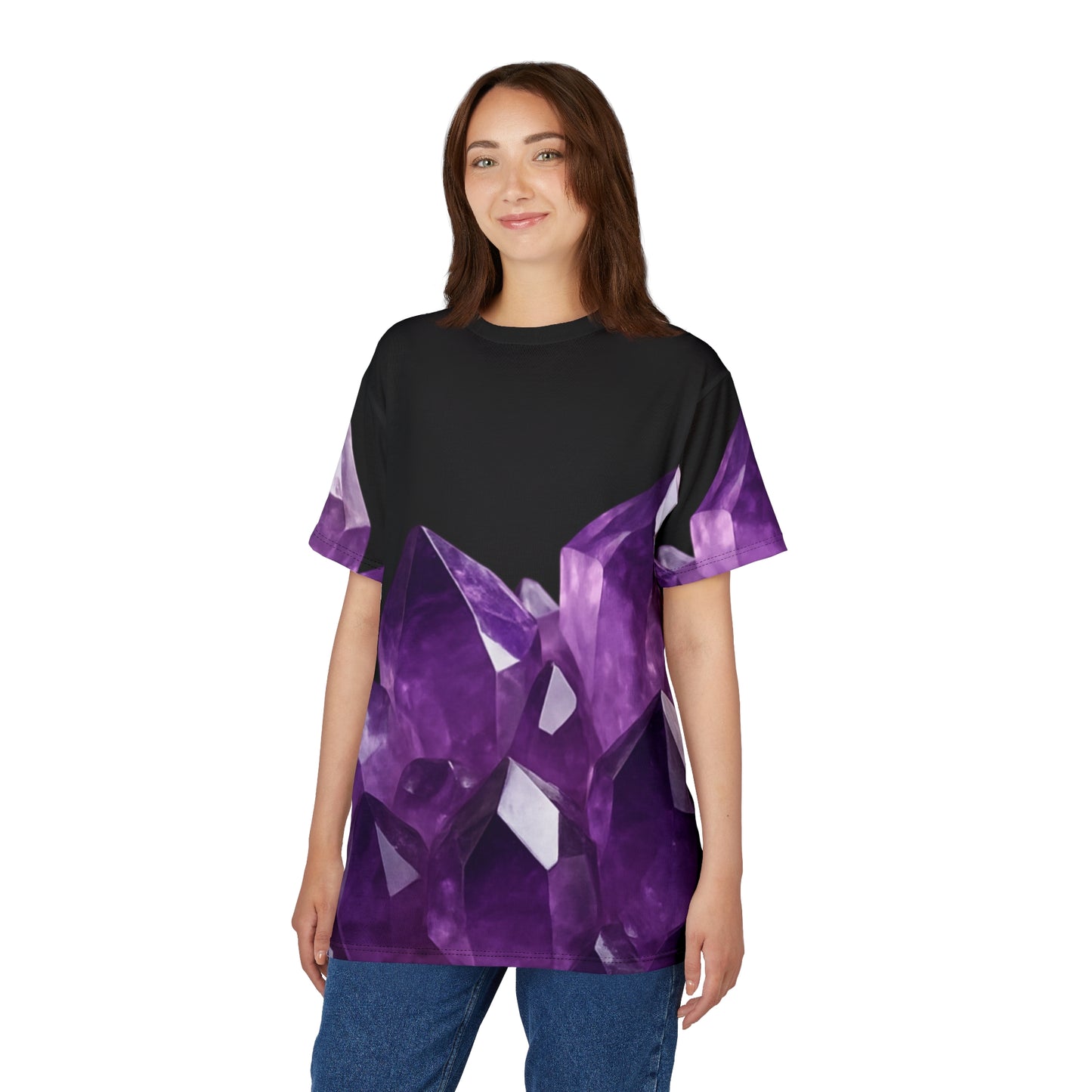 Tee Amethyst Graphic - Peace, Courage, Stability