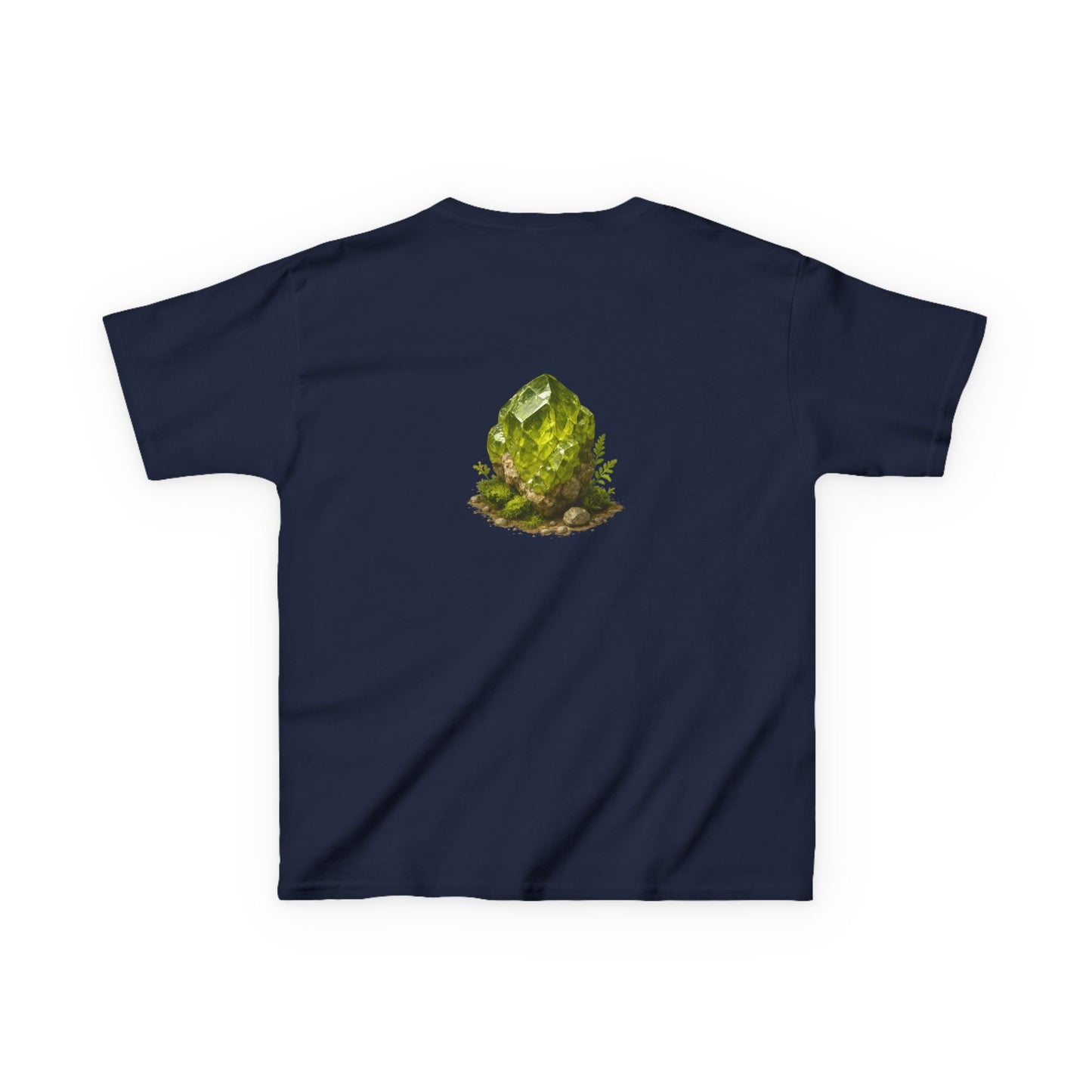 August Peridot Kids Heavy Tee - Growth, Renewal, Positivity
