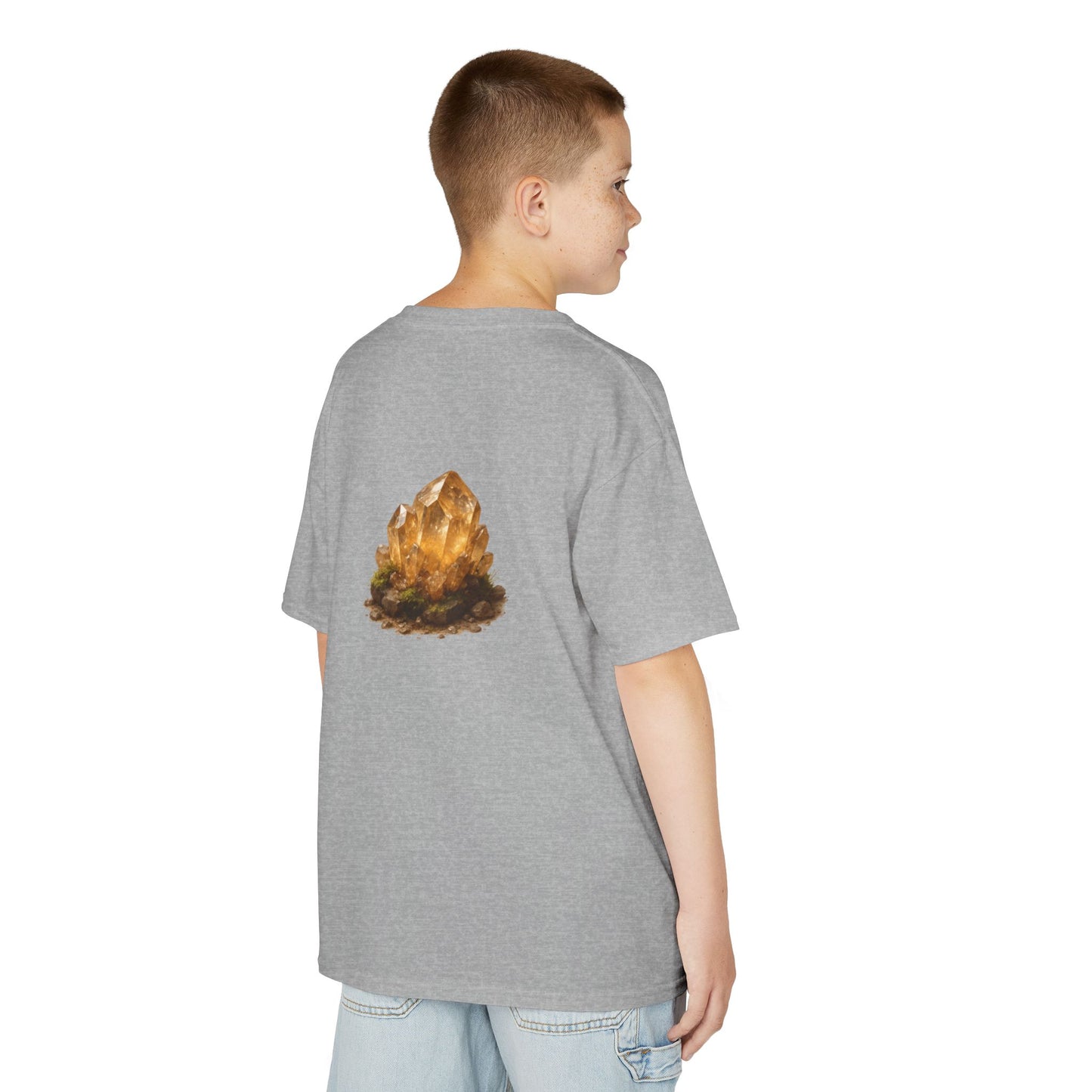 November Citrine Kids Heavy Tee - Serenity, Truth, Strength