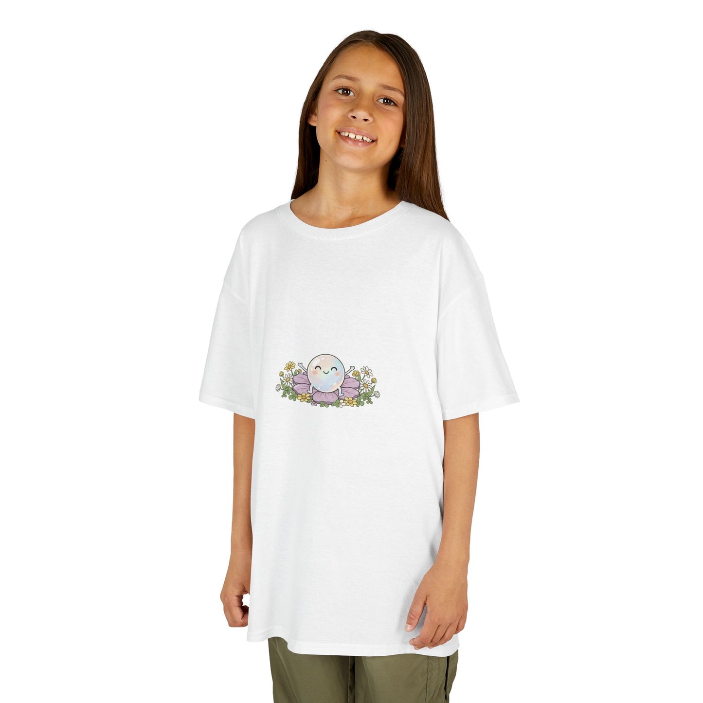 June Moonstone Kids Heavy Tee - Balance, Hope, Abundance