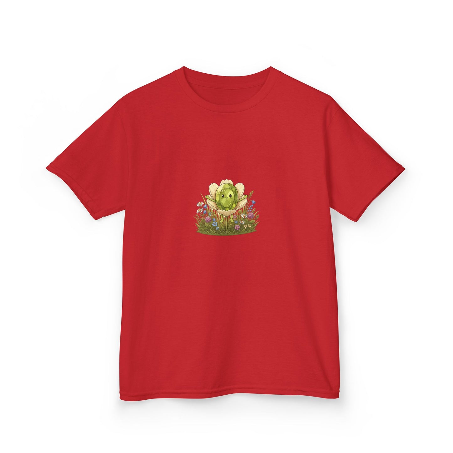 August Peridot Kids Heavy Tee - Growth, Renewal, Positivity