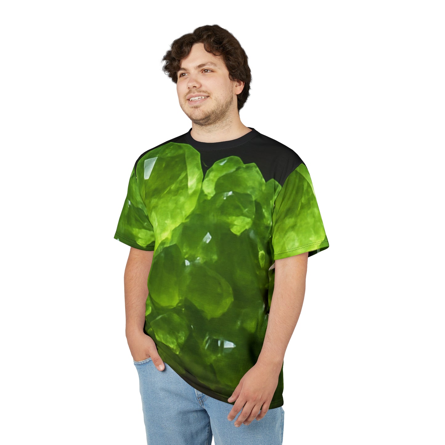 Tee Peridot Graphic - Renewal, Well-being, Emotional Cleansing,