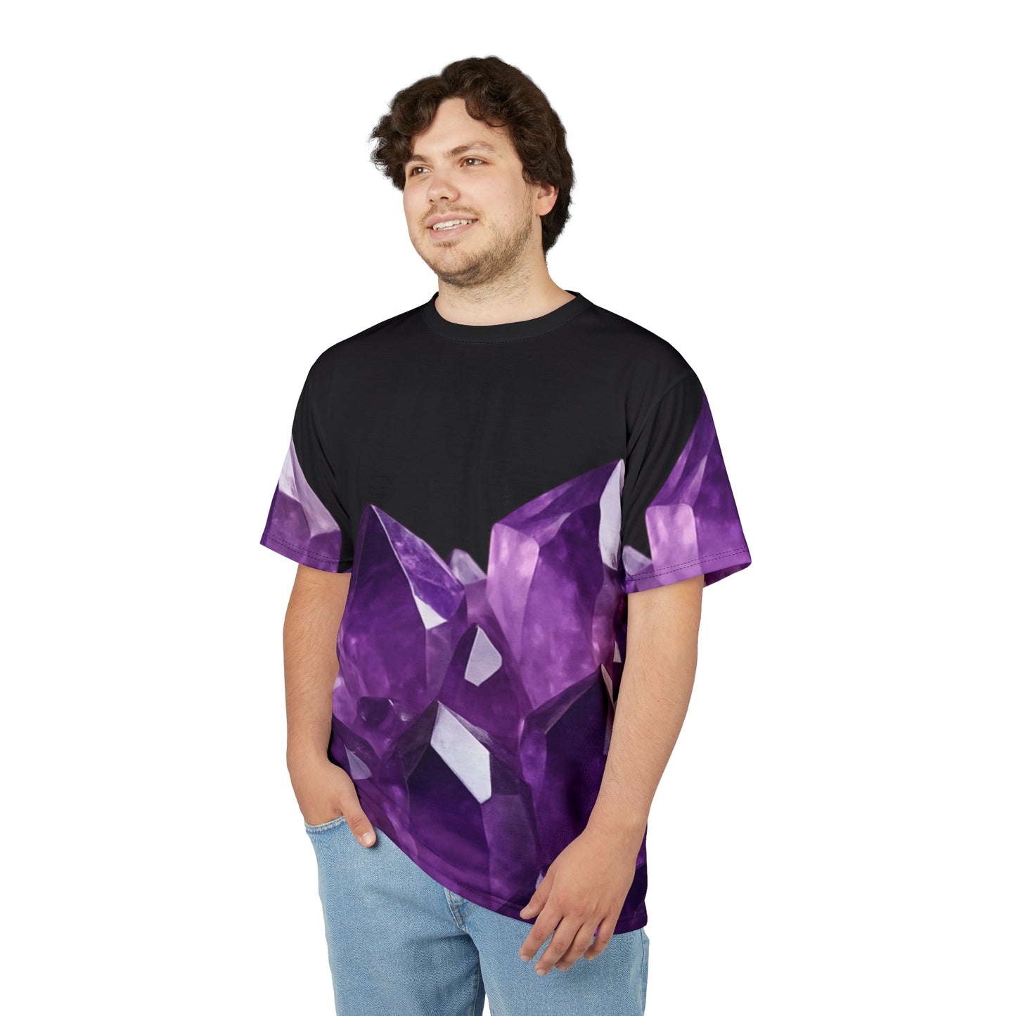 Tee Amethyst Graphic - Peace, Courage, Stability