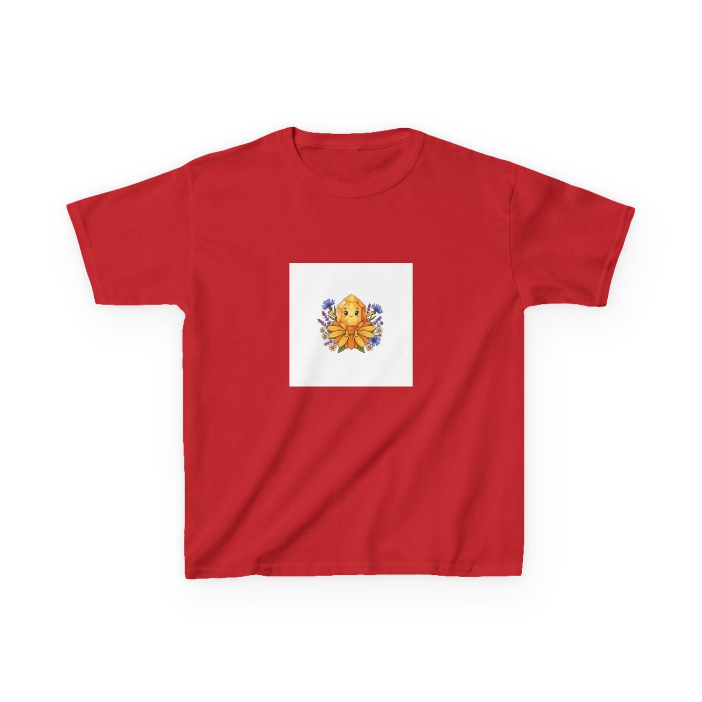 November Citrine Kids Heavy Tee - Serenity, Truth, Strength
