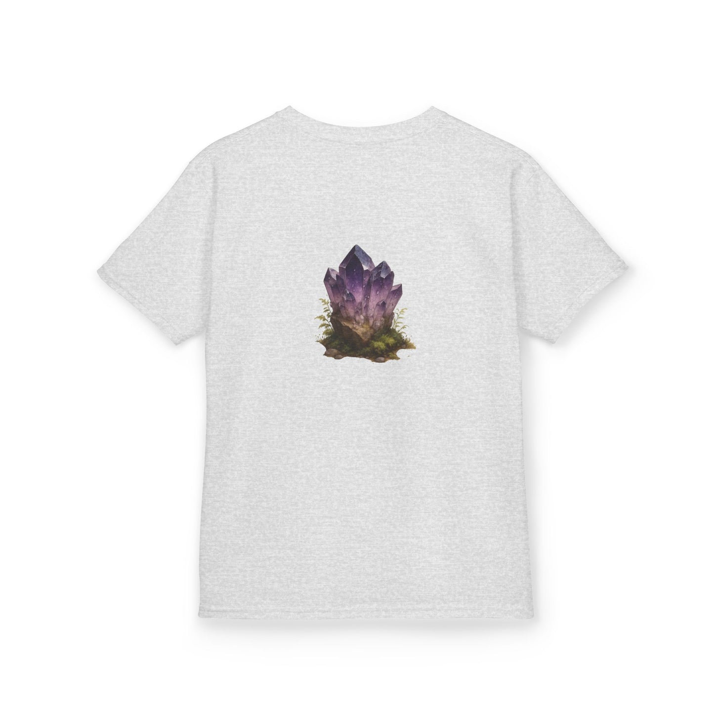 February Amethyst Kids Heavy Tee — Sincerity, Faith, Loyalty
