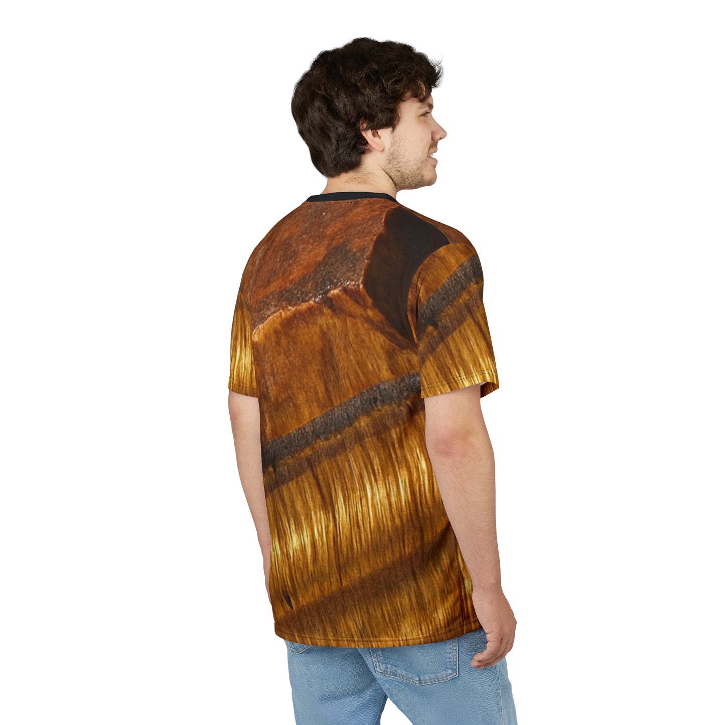 Tee Tigers Eye Natural Graphic - Confidence, Grounding, Emotional Stability