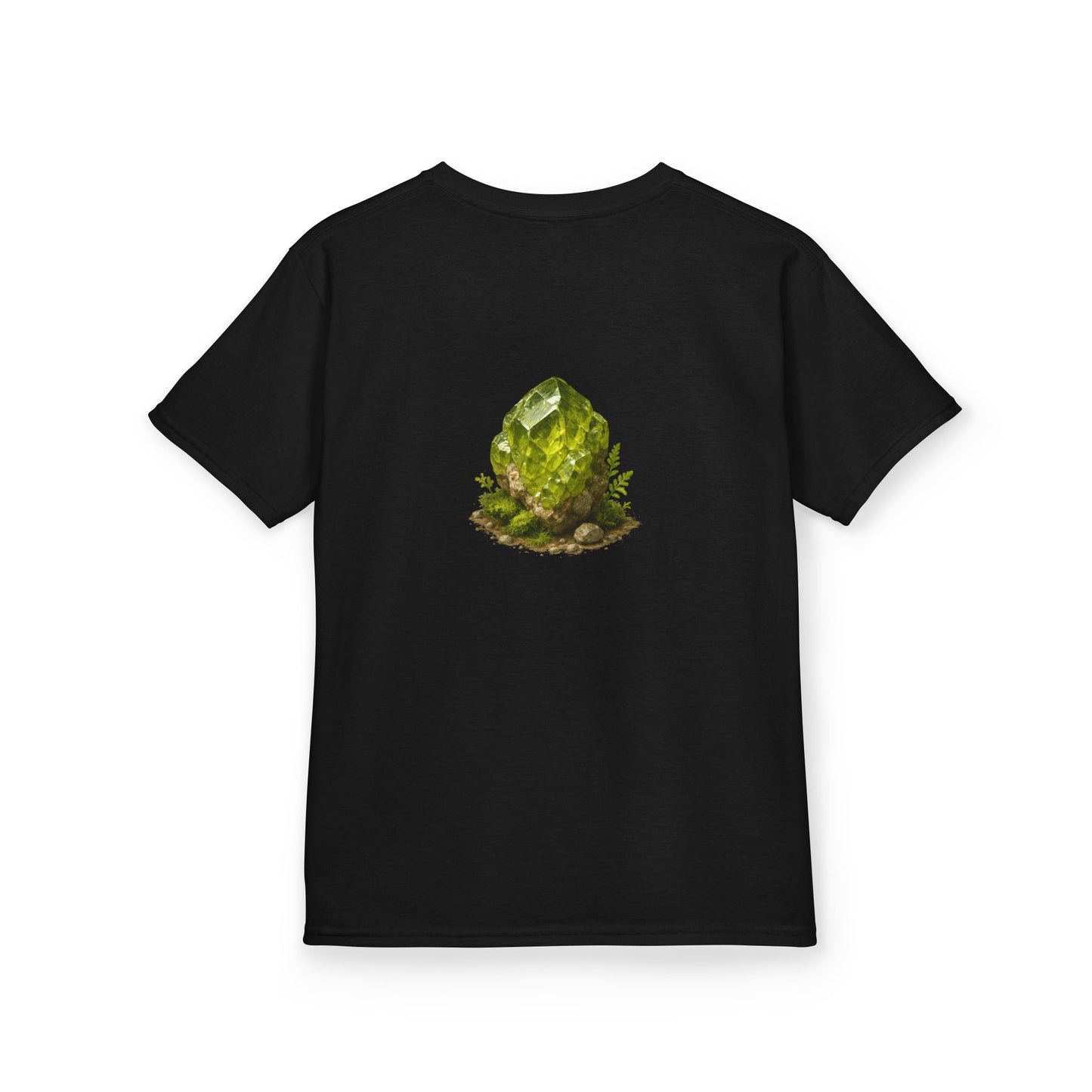 August Peridot Kids Heavy Tee - Growth, Renewal, Positivity