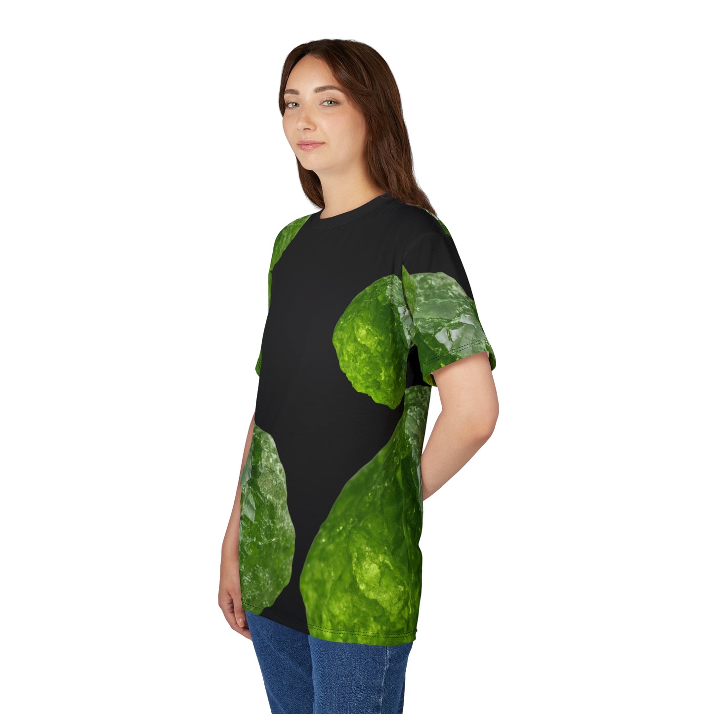 Tee Peridot Natural Graphic - Renewal, Creativity, Emotional Cleansing