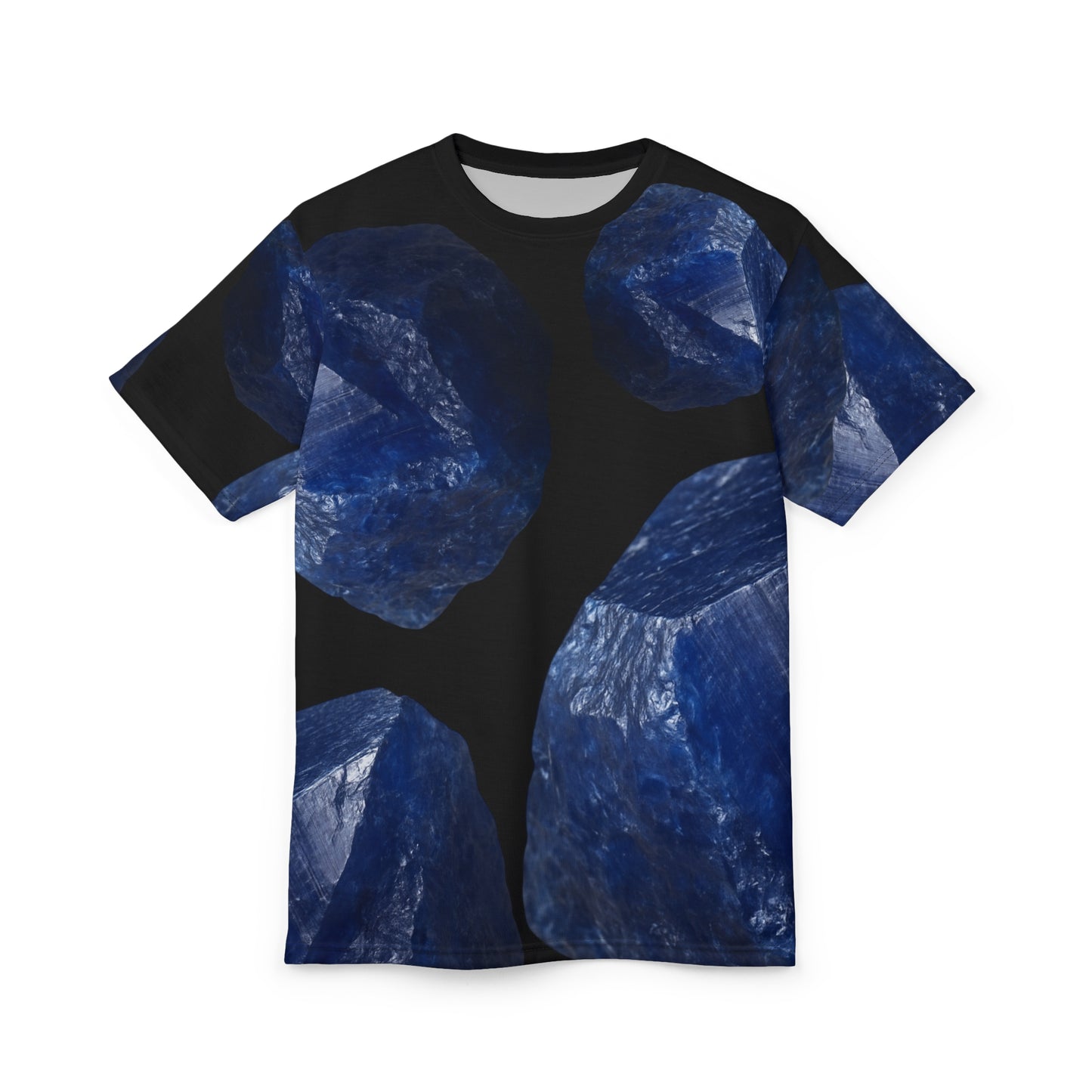 Tee Sapphire Graphic - Wisdom, Truth, Loyalty, Mental Calm, Integrity