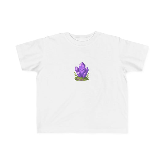February Amethyst Toddler Tee — Sincerity, Faith, Loyalty