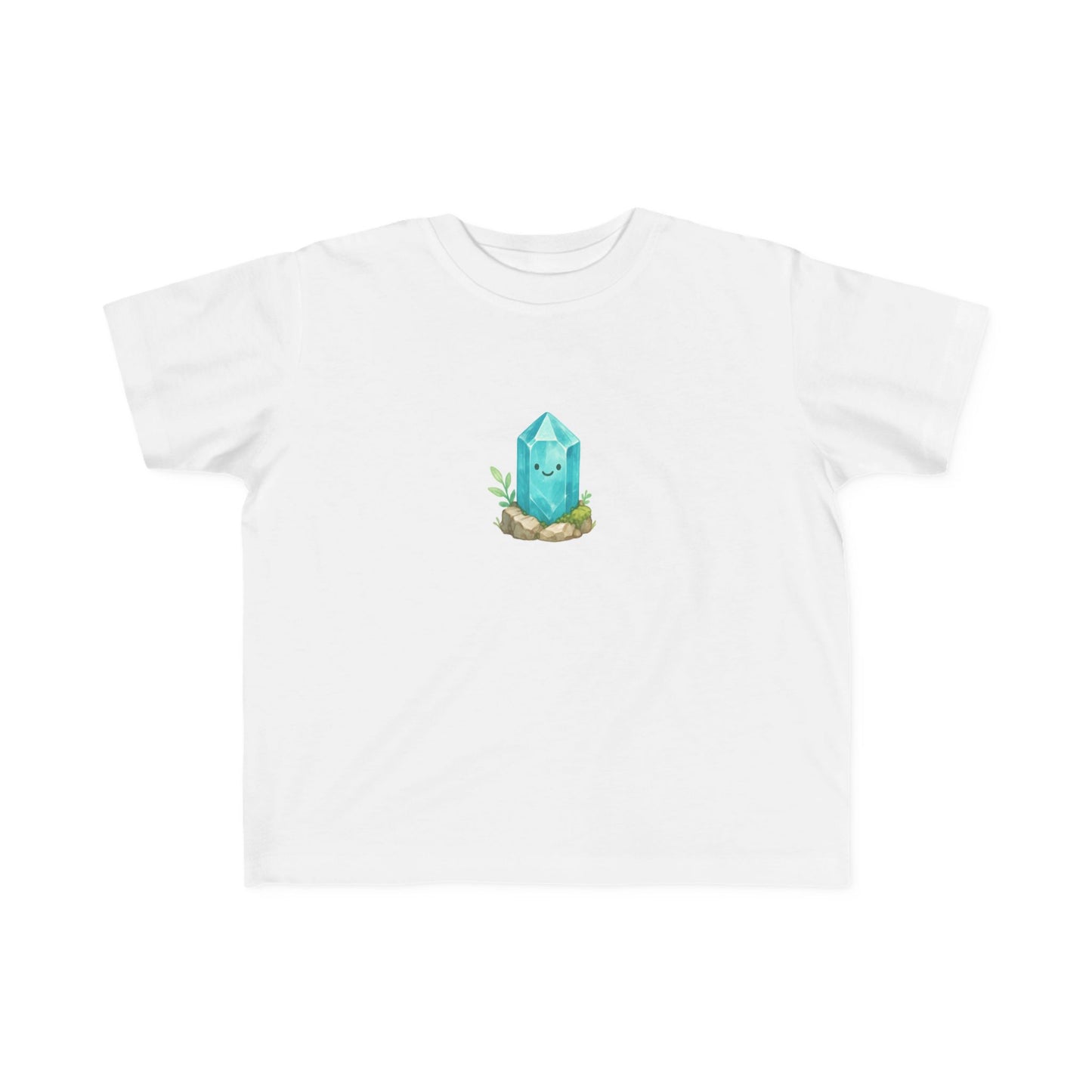 March Aquamarine Toddler Tee — Sincerity, Faith, Loyalty