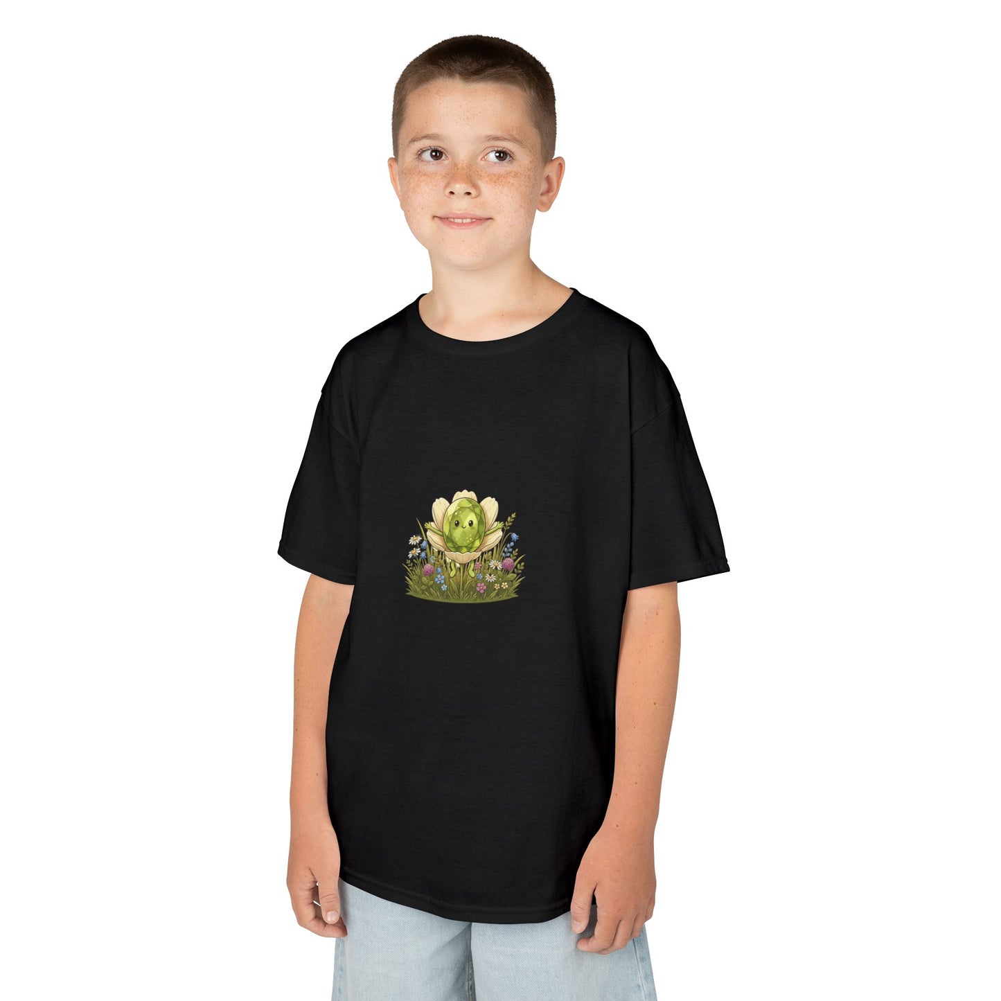 August Peridot Kids Heavy Tee - Growth, Renewal, Positivity