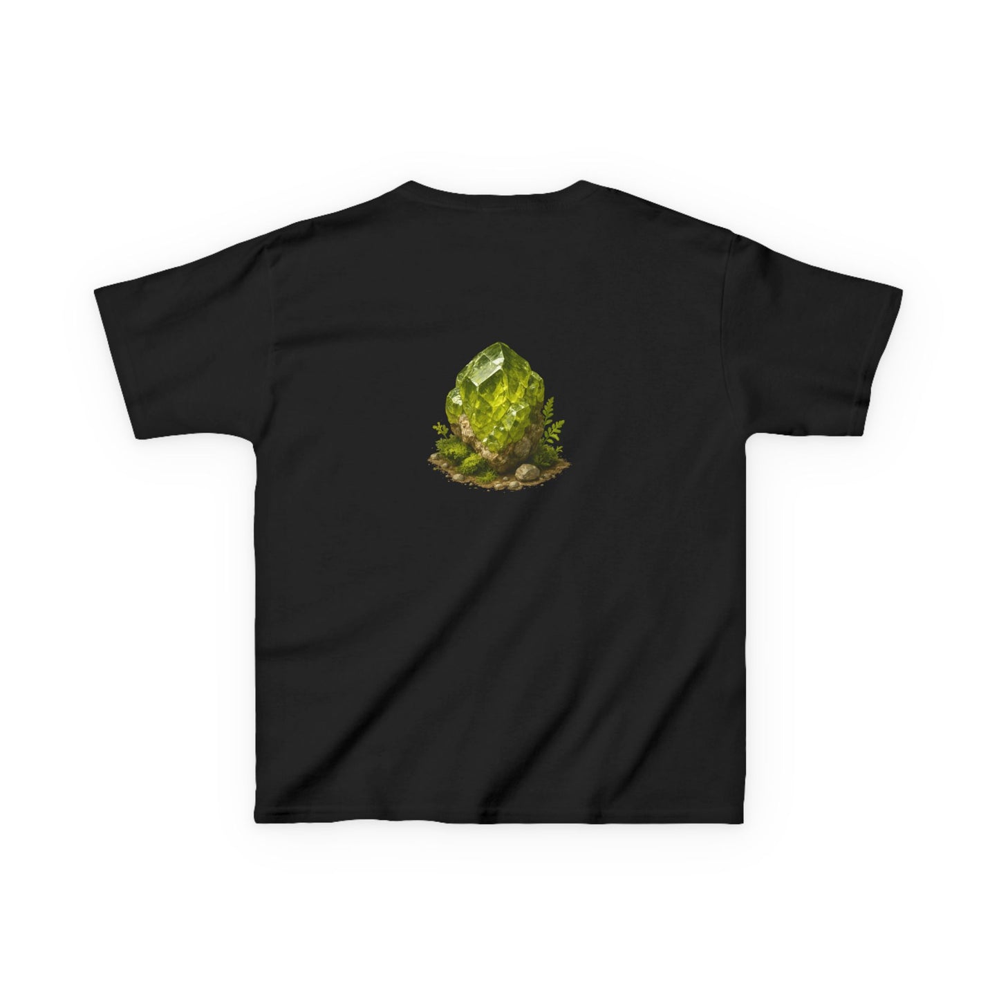 August Peridot Kids Heavy Tee - Growth, Renewal, Positivity
