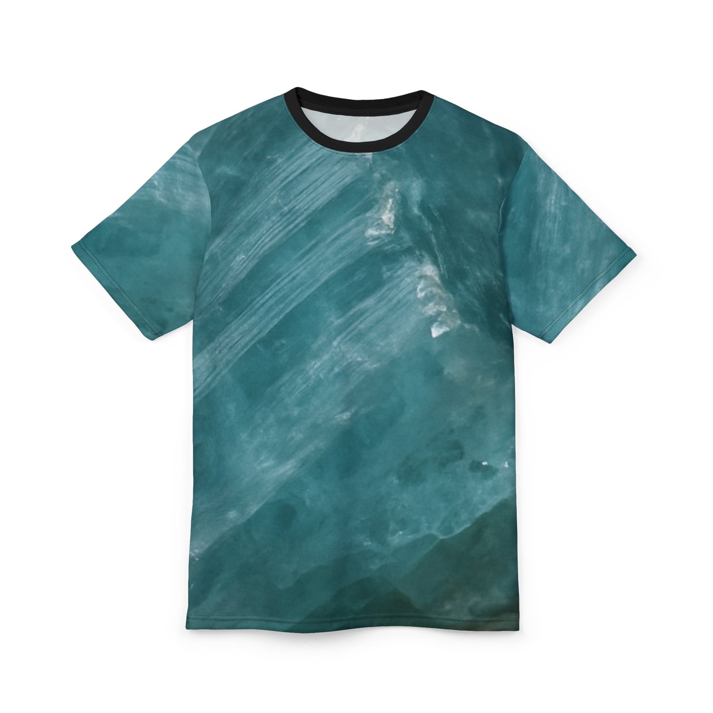 Tee Aquamarine Graphic - Serenity, Clear Communication, Trust