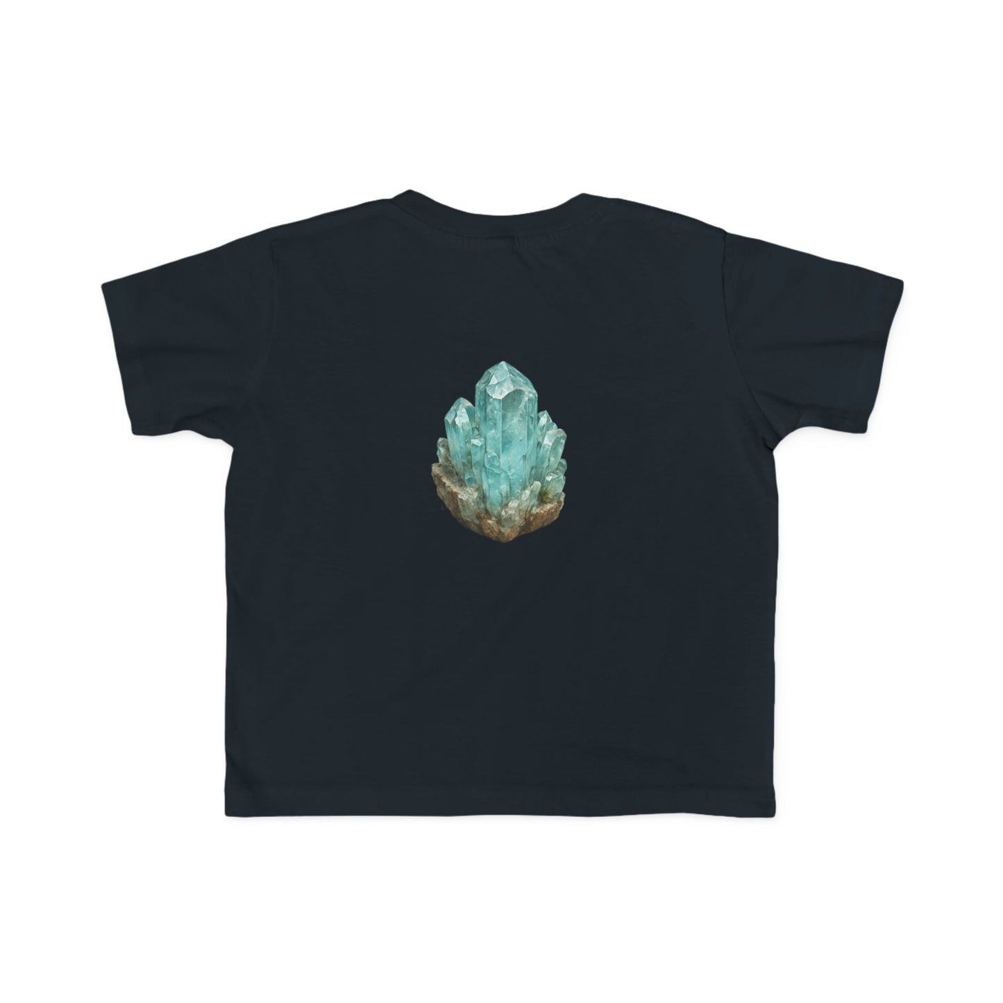 March Aquamarine Toddler Tee — Sincerity, Faith, Loyalty