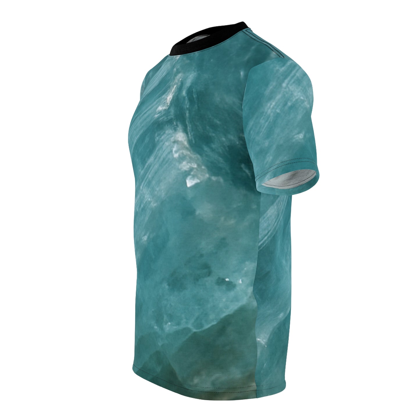 Tee Aquamarine Graphic - Serenity, Clear Communication, Trust